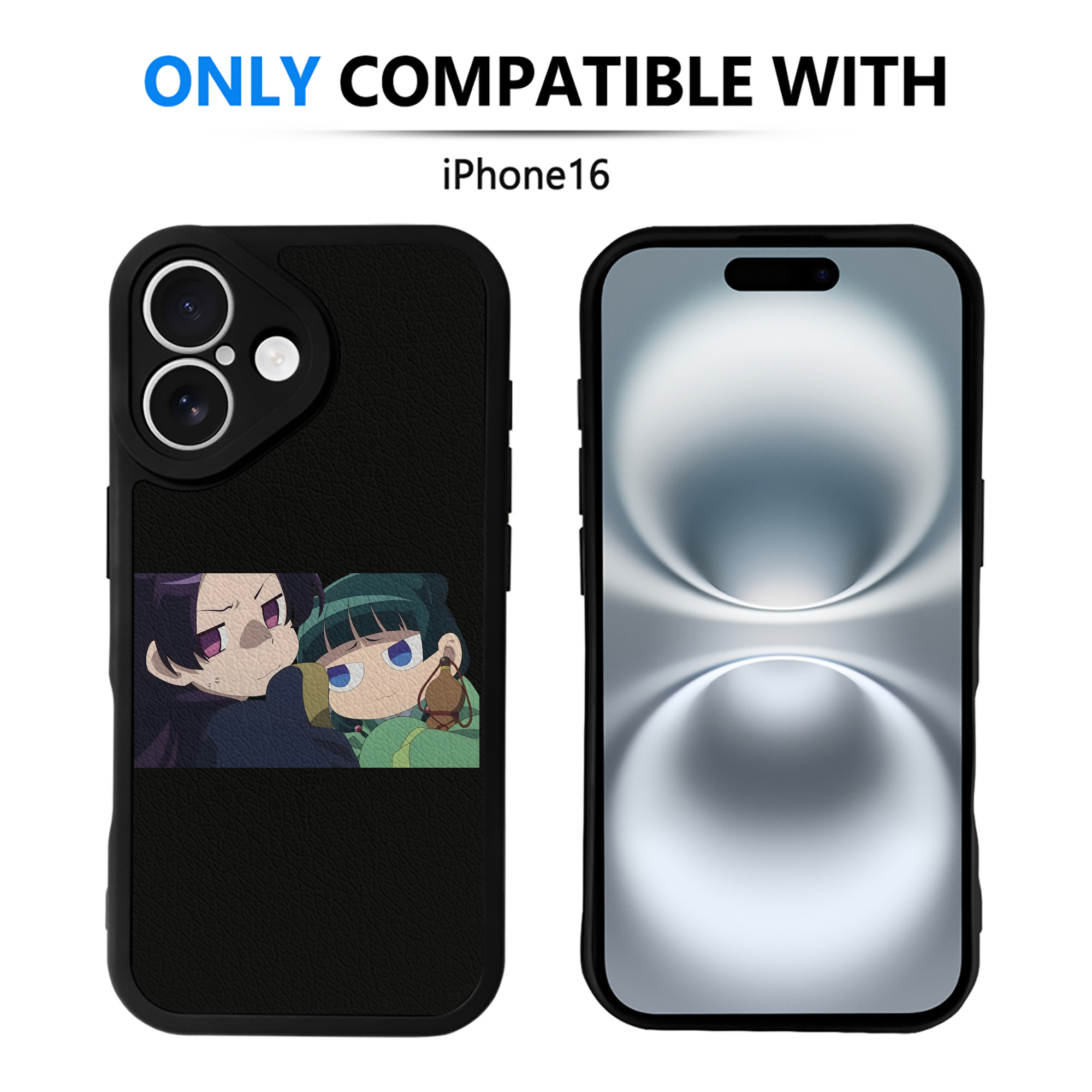 薬屋のひとりごと The Apothecary Diaries 【iPhone 16シリーズ対応】シリコンスマホケース（レザー調） 材質：シリコン